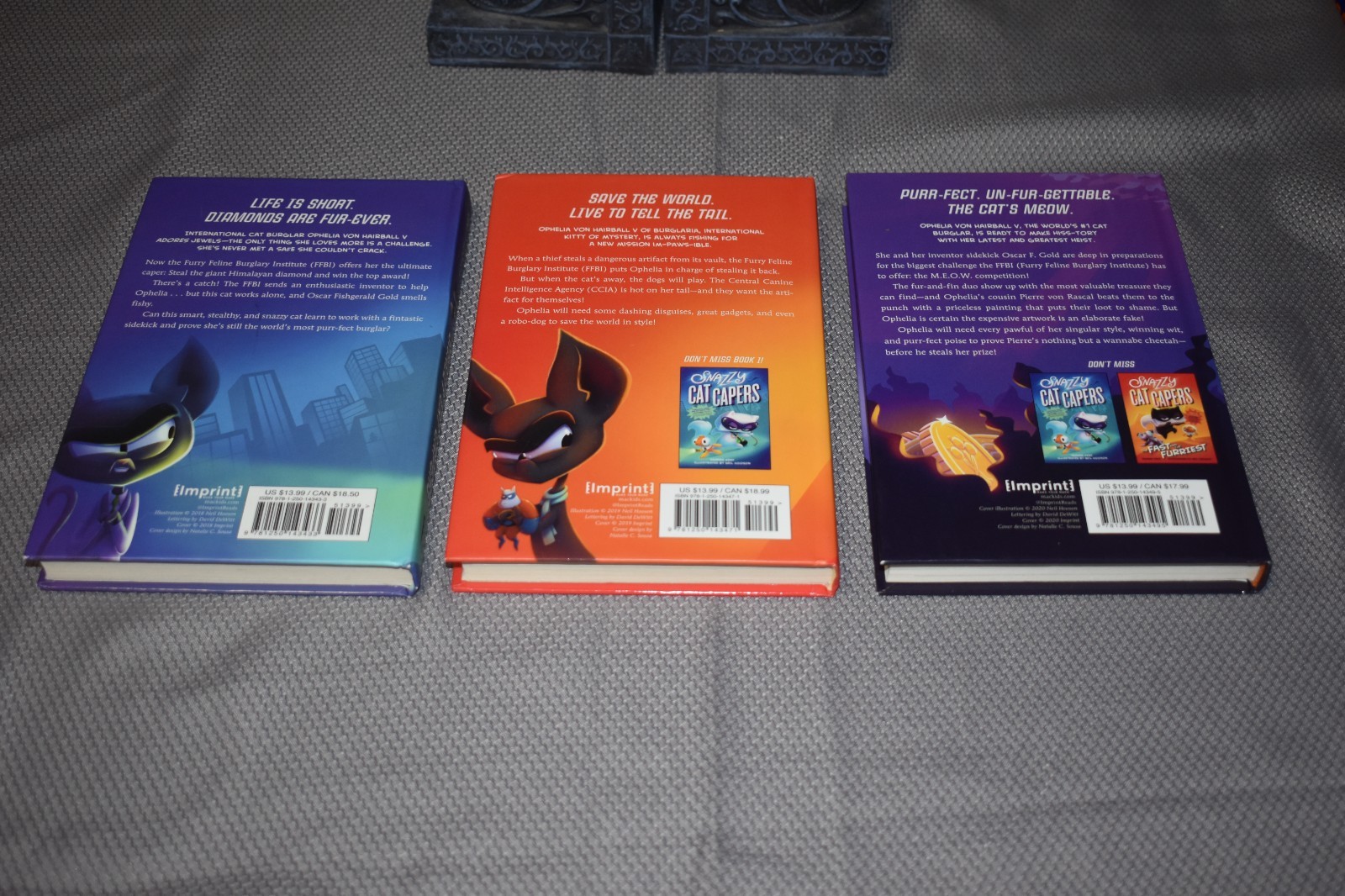 Snazzy Cat Capers series/set by Deanna Kent (1st Edition/Varied Print,hardcover)