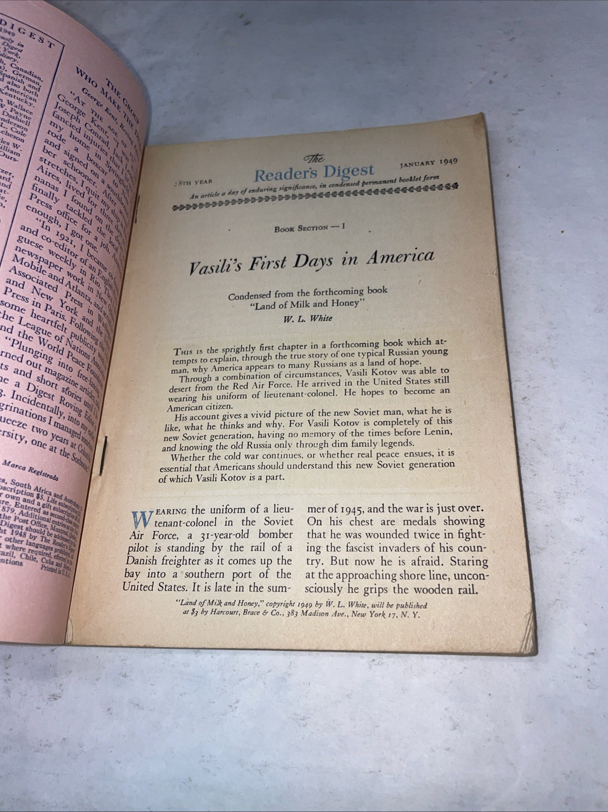 1949 READER’S DIGEST MAGAZINE Lot Of 11. Vintage History Shorts.