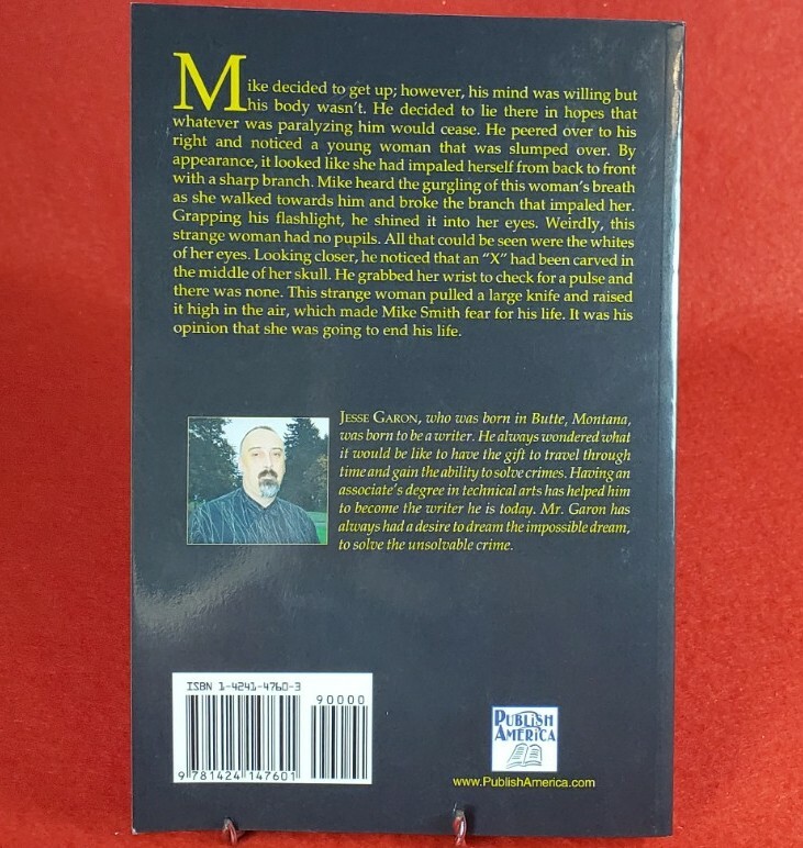 The Lost Souls Book One Jesse Garon Signed Autograph Inscribed Suspence HTF RARE