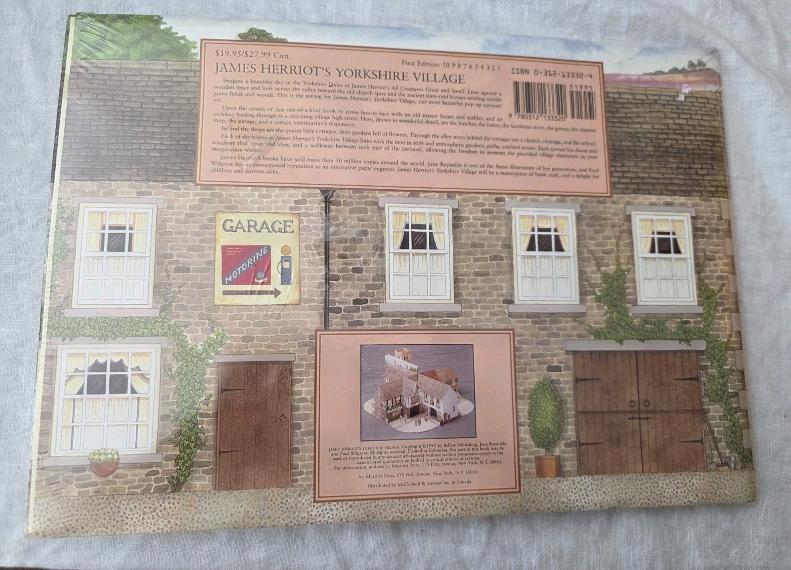 JAMES HERRIOTS YORKSHIRE VILLAGE IN ORIGINAL SHRINK WRAP BOOK
