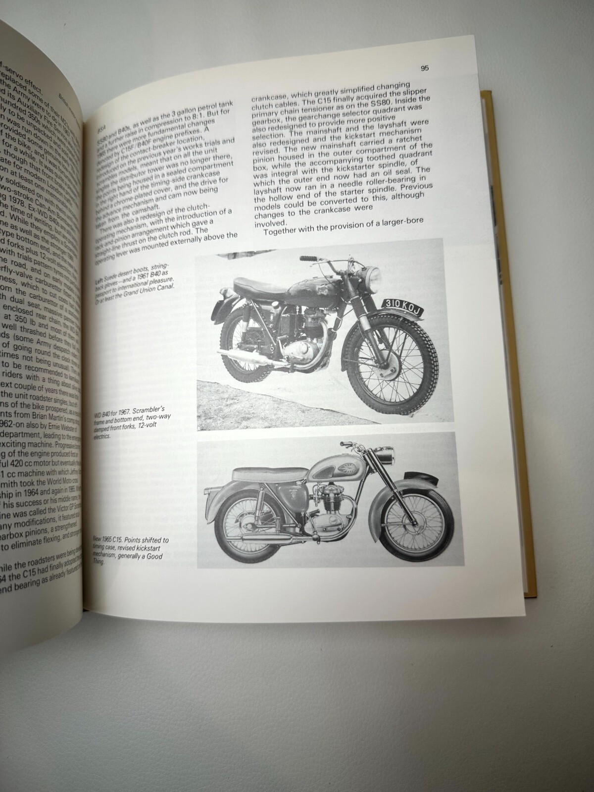 British Motor Cycles Since 1950 by Steve Wilson 1983 Hardcover Automotive Vol 2