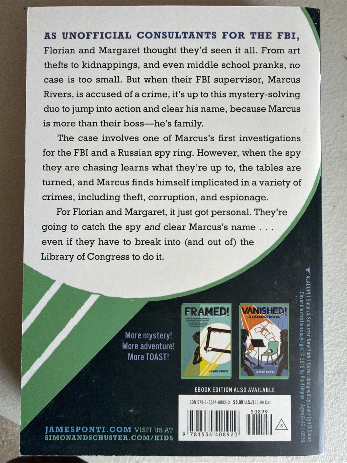 Framed! Crime-Fighting Collection (Boxed Set) : Framed!; Vanished!; Trapped! by
