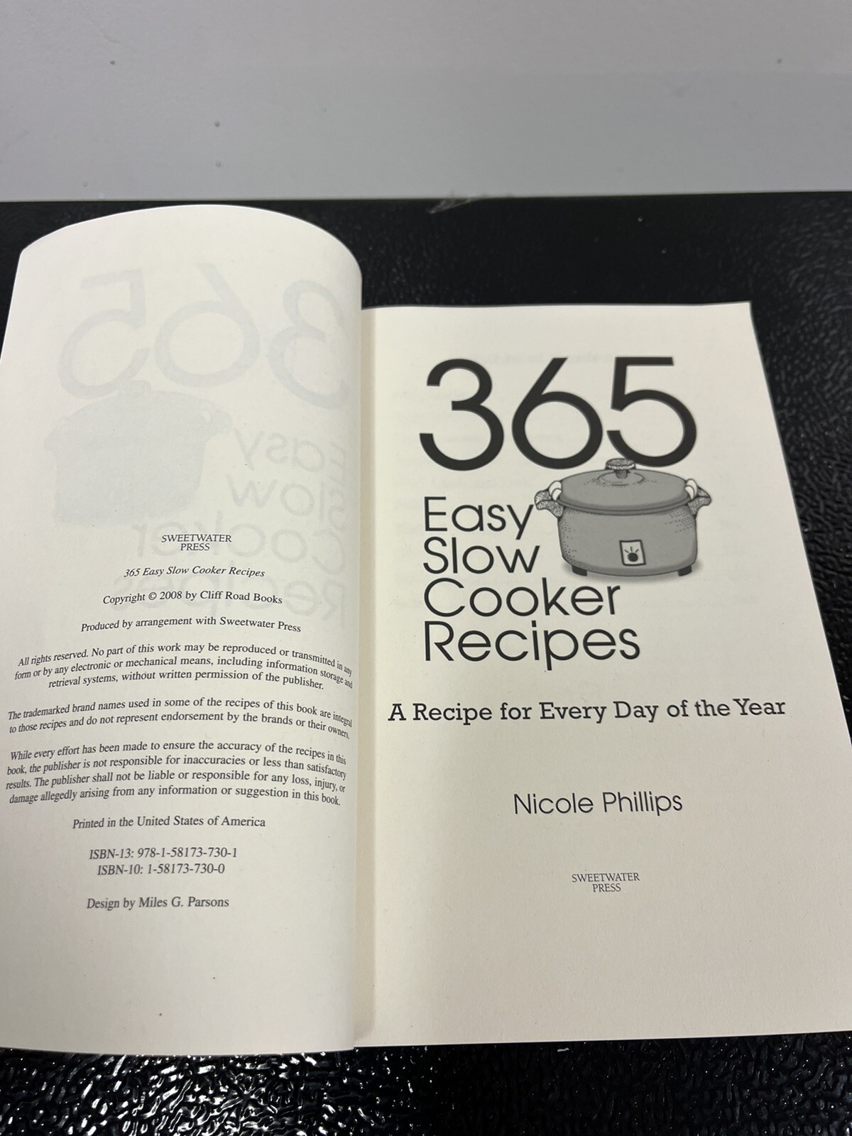 365 Easy Slow Cooker Recipes Paper Back By Nicole Philips