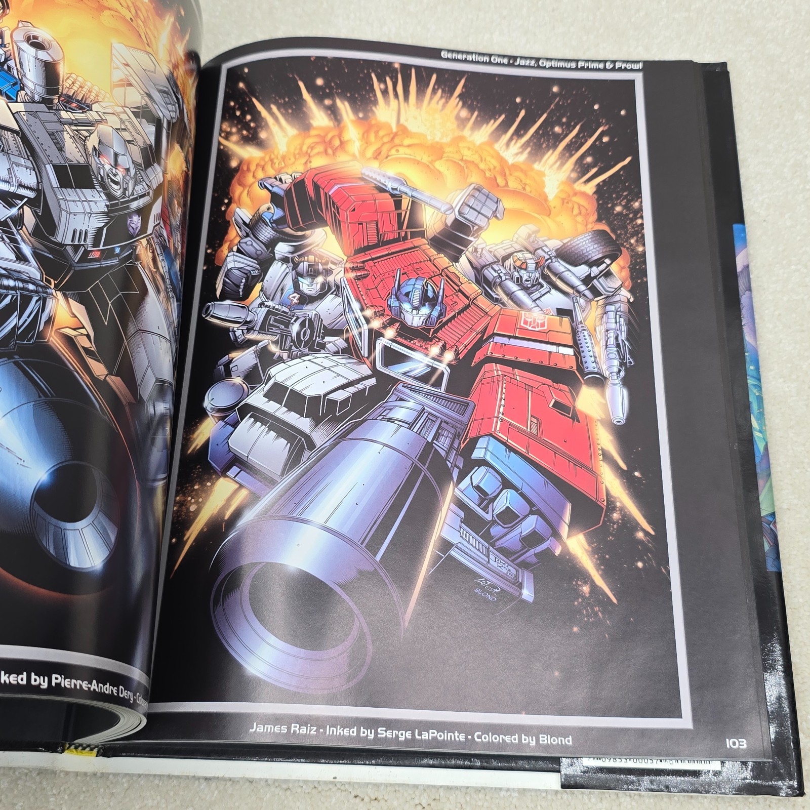 Genesis: The Art Of Transformers Hardcover Image Comics 2003 OOP