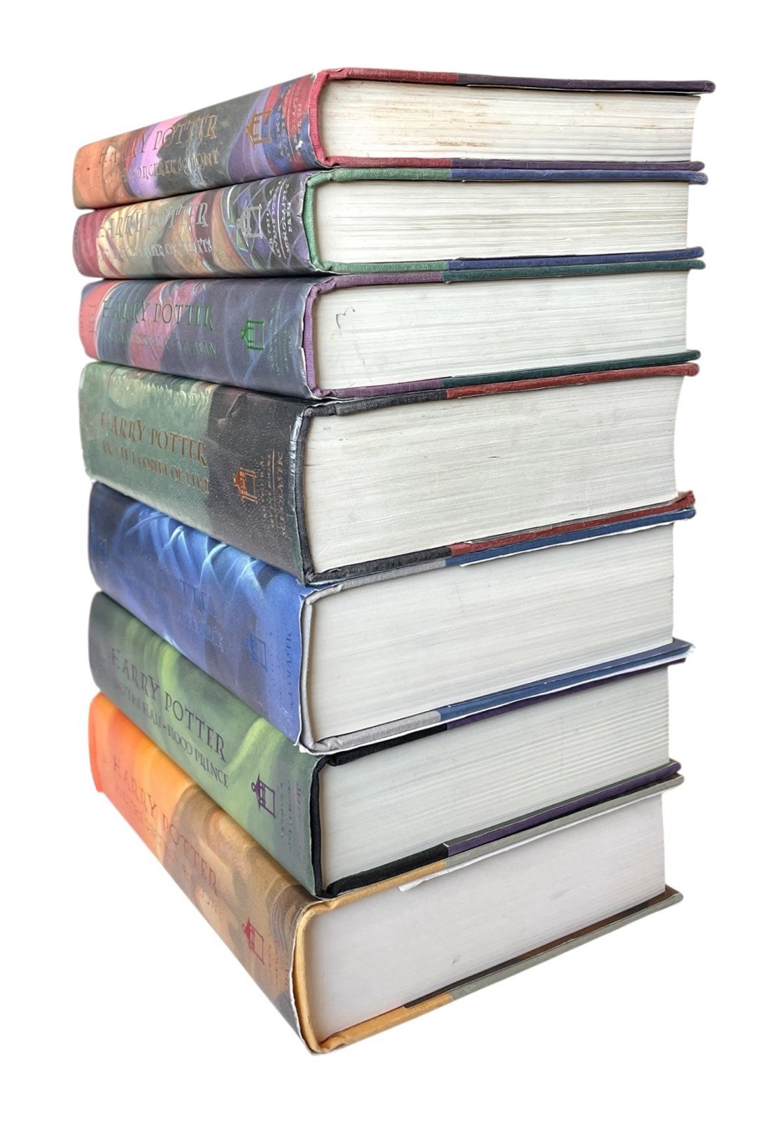 Harry Potter Complete Hardcover Set Books 1-7 Set First Editions (J.K. Rowling)