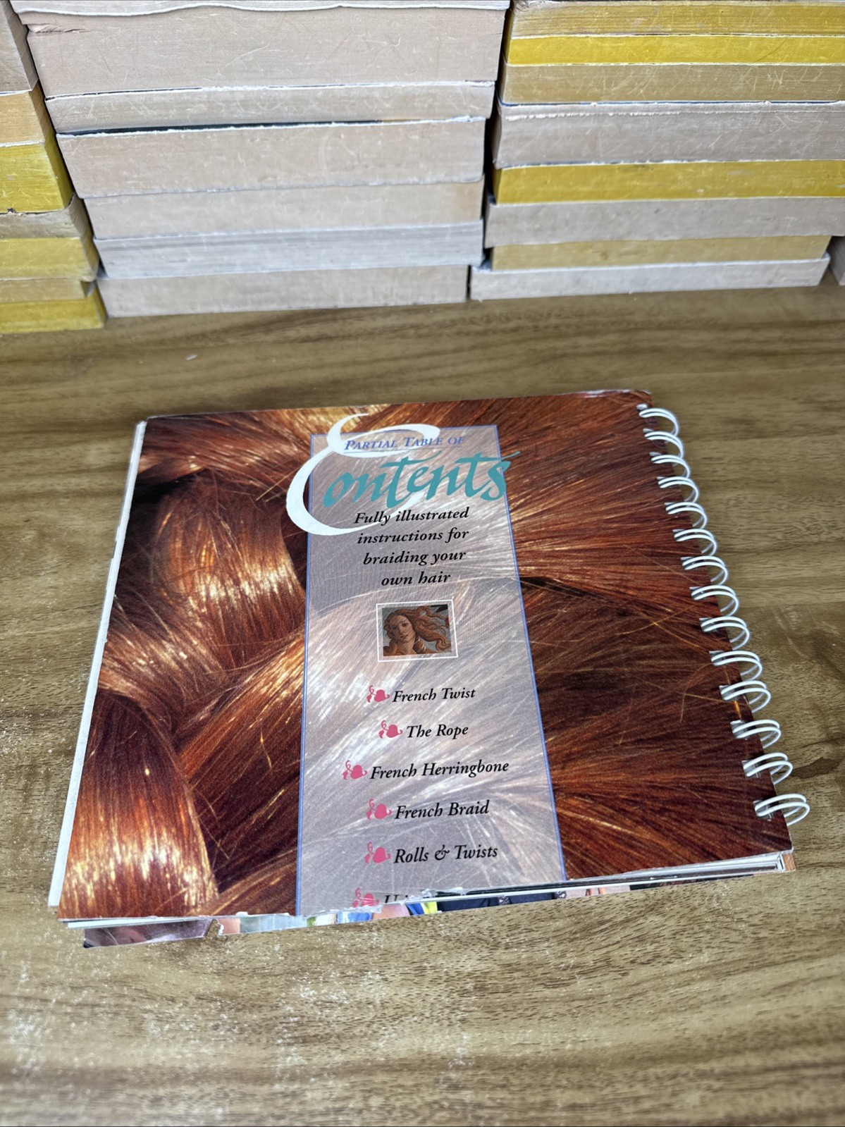 KLUTZ Hair A Book of Braiding and Styles Anne Akers Johnson Vtg Guide How To