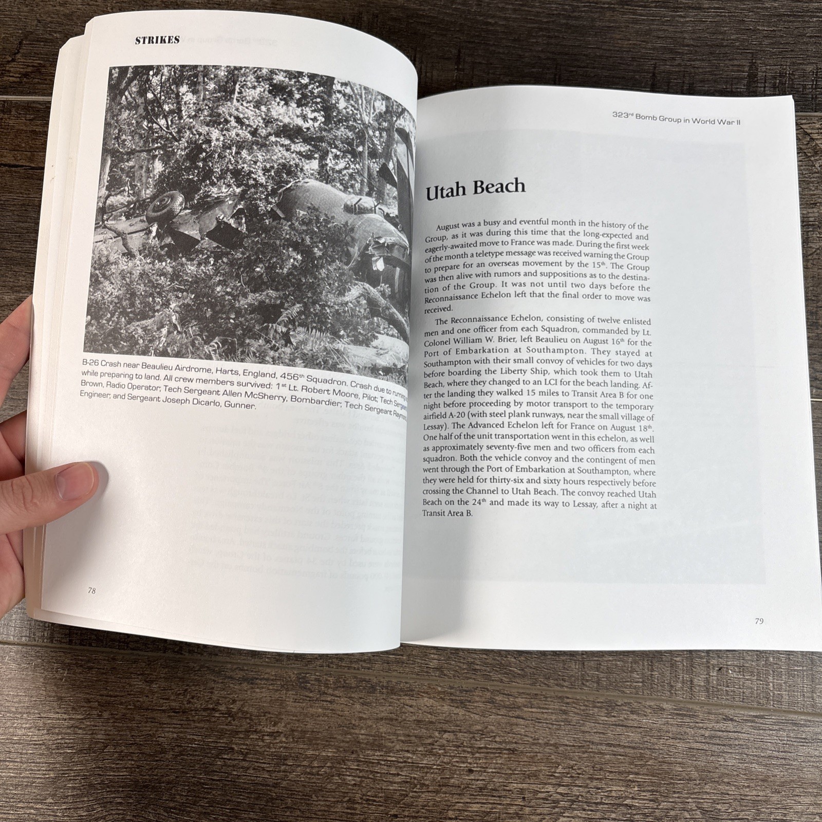 Strikes: 323rd Bomb Group in World War II – 1st Edition w/ Letter Of Endorsement