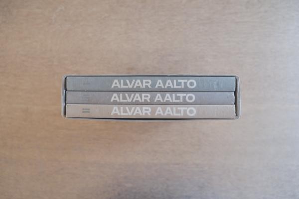 Alvar Aalto Complete Work 3 Volume Set Architecture Furniture Design 1995