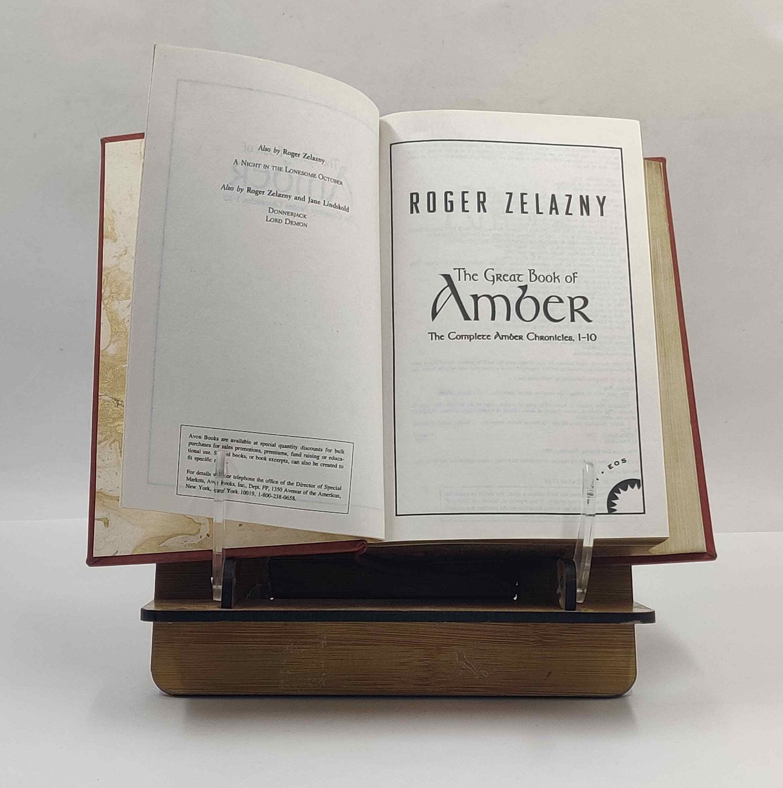 The Great Book of Amber: The Complete Amber Chronicles, 1-10 by [Royal Edition]