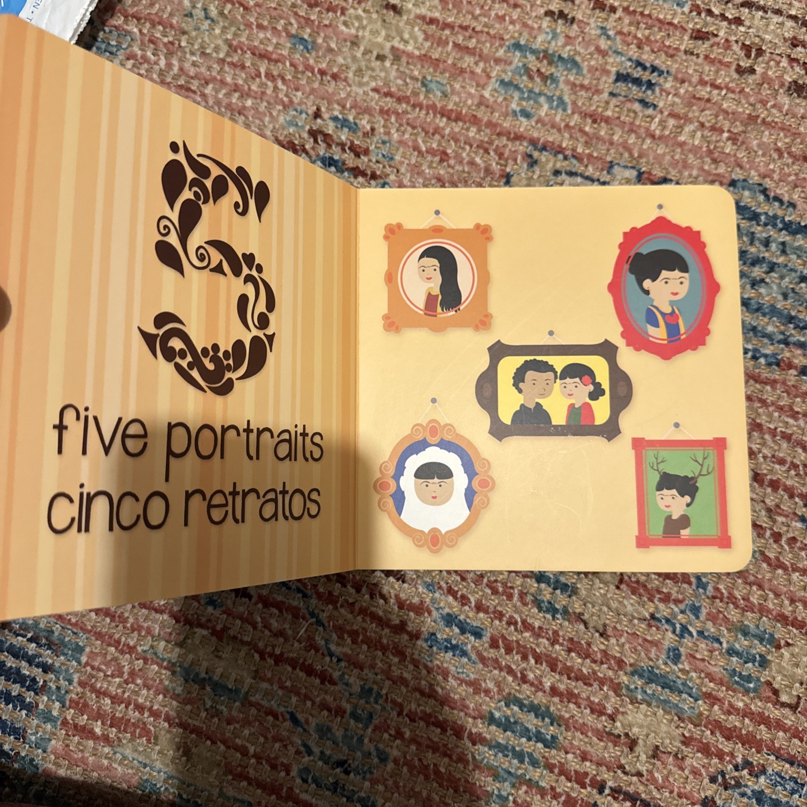 Counting With / Contando Con Frida – Board book By Patty Rodriguez – VERY GOOD
