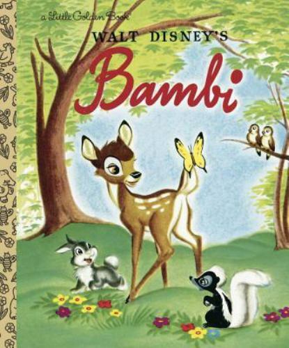 Bambi; Disney Classic; Little Golden Book – hardcover, 9780736423083, Books