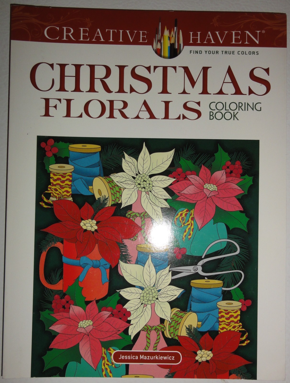 LOT 8 “CHRISTMAS” THEME COLORING BOOKS BY CREATIVE HAVEN/DOVER, NEW! $51 VALUE!