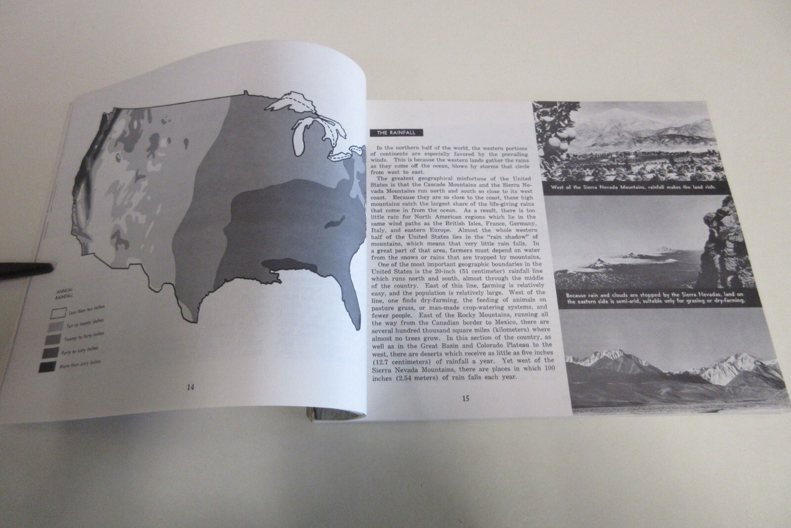 USA: Its Geography and Growth – United States Info. Service – 127 Pages – 1970s