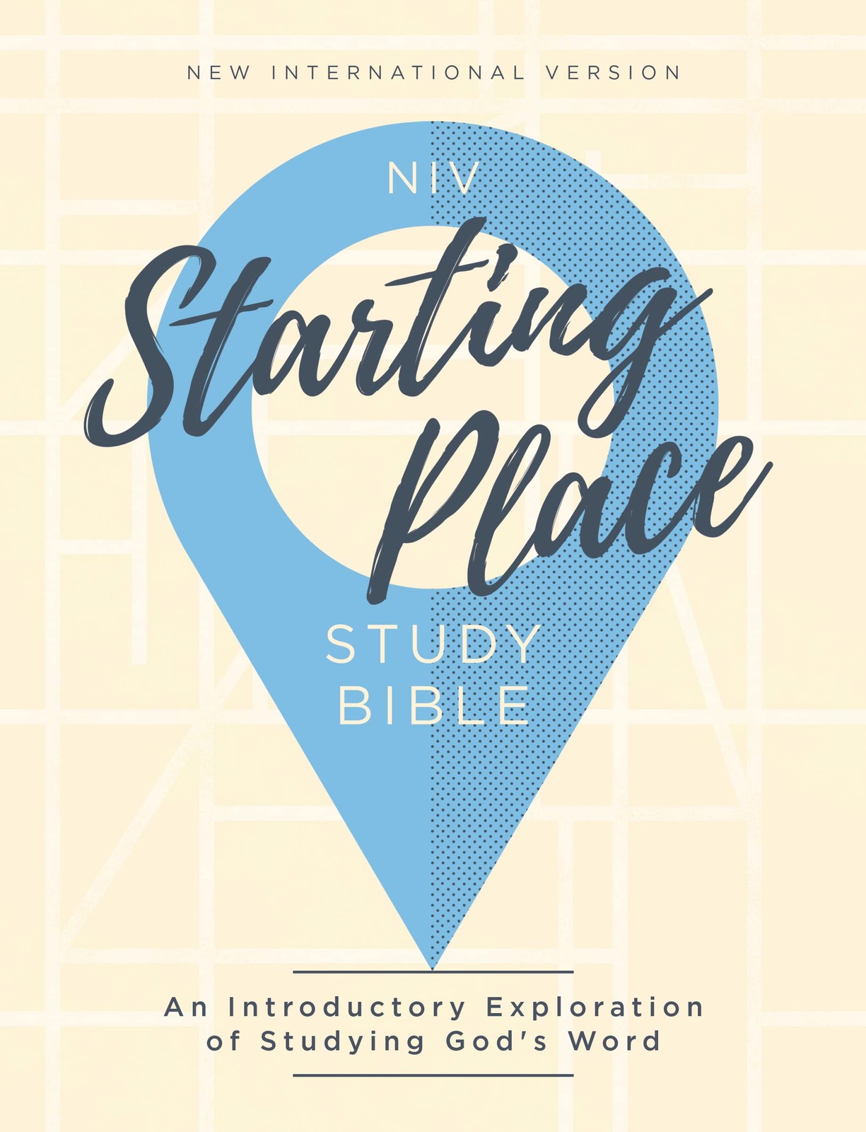 NIV, Starting Place Study Bible (An Introductory Study Bible), Hardcover, Ta…