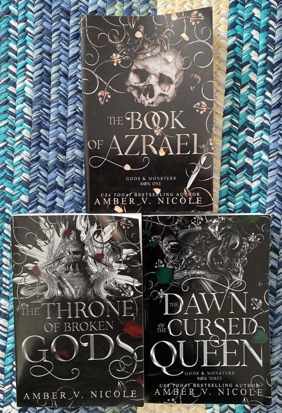 Gods & Monsters Series By Amber V. Nicole 3 Books Collection Set – Fiction – PB