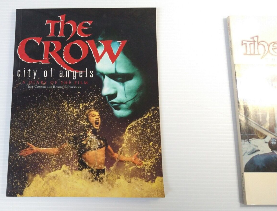 Lot Of 2 Crow: The Movie *BTS Story & Images of BRANDON LEE by Zuckerman RARE