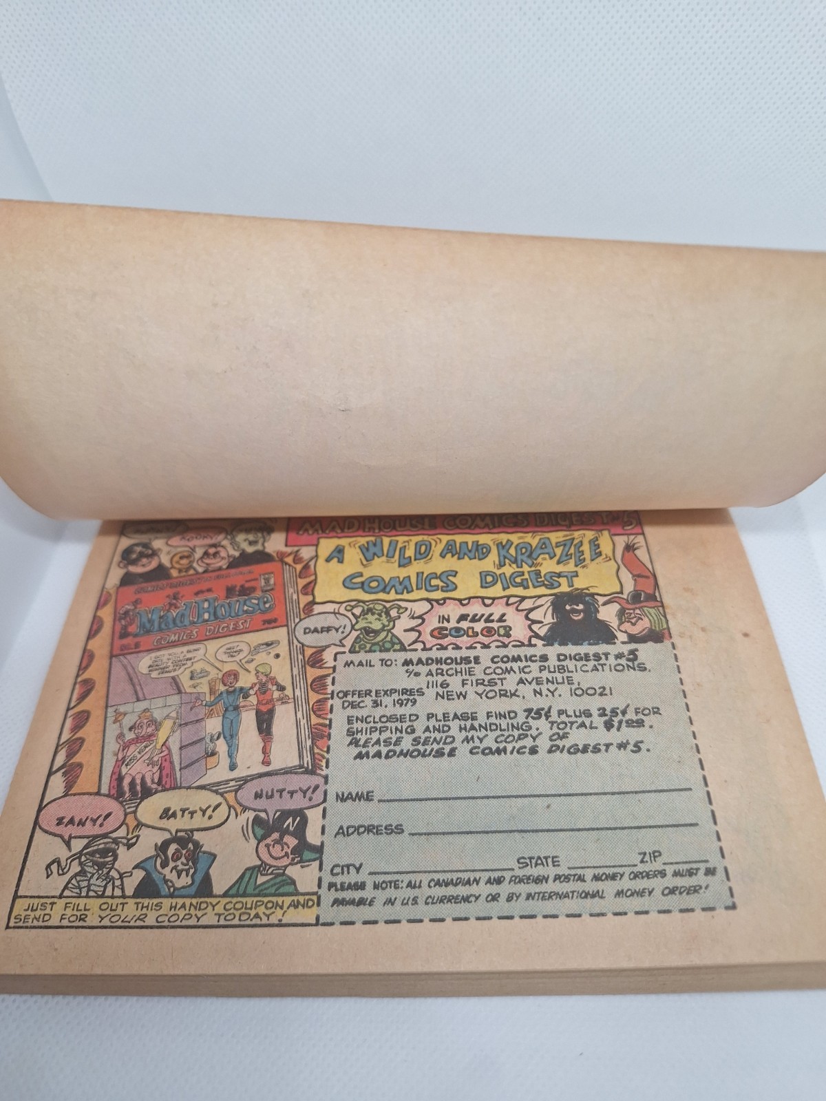 Archie’s Superhero Comics Digest Magazine No. 2 1979