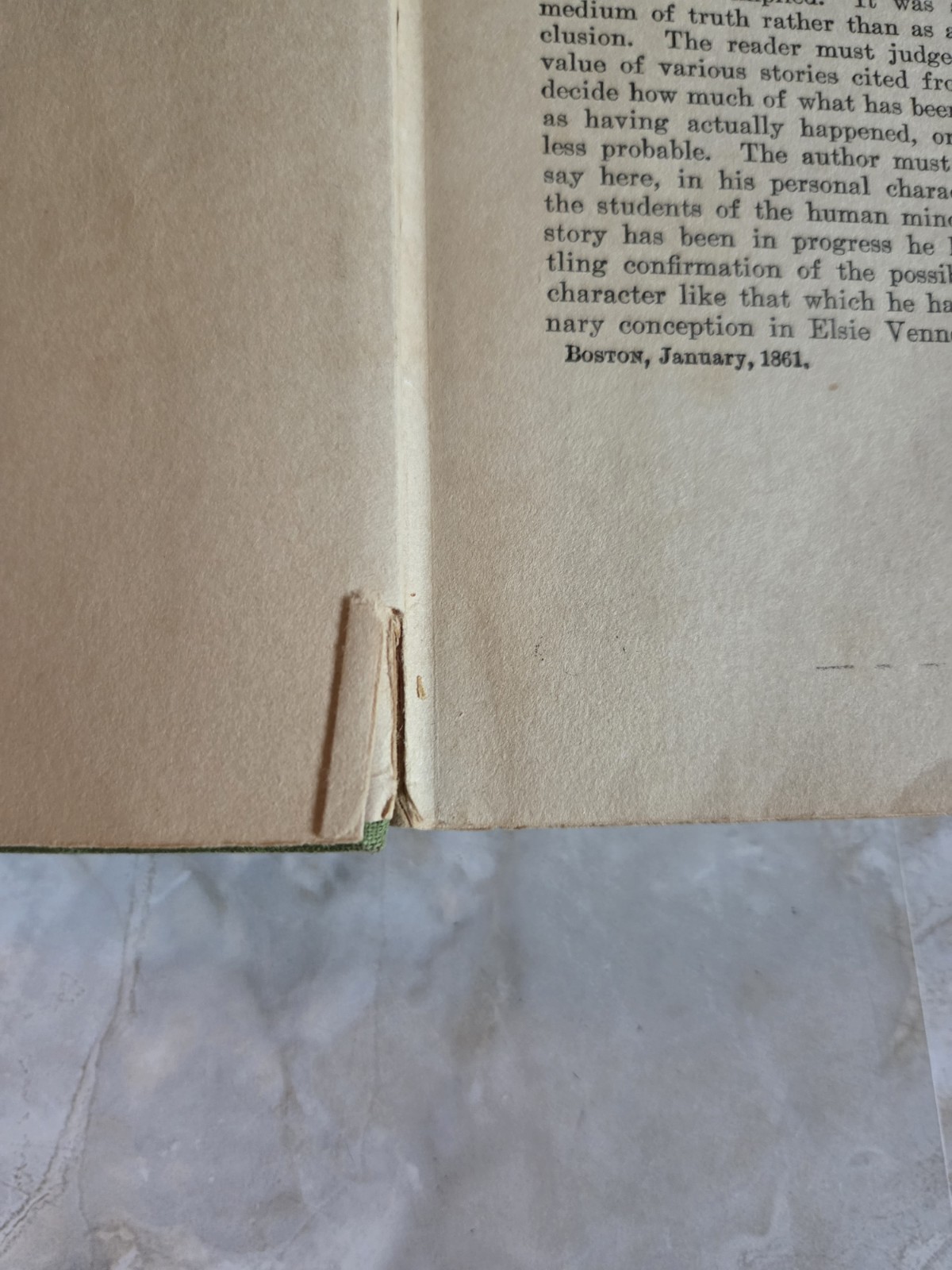 Elsie Venner by Oliver Wendell Holmes – Grosset & Dunlap 1883 – hardcover