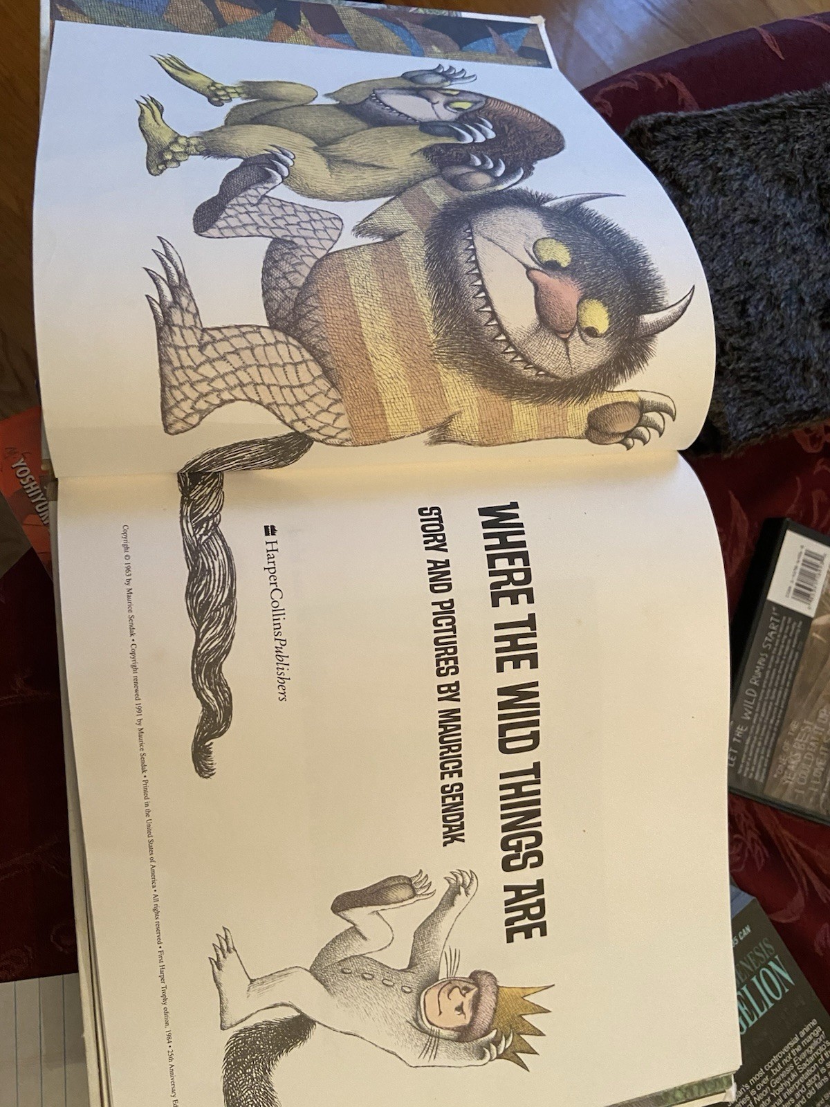 The Wild Things by Dave Eggers Deluxe Fur 1st Print + Sendak Hc , Dvd FREE S/H