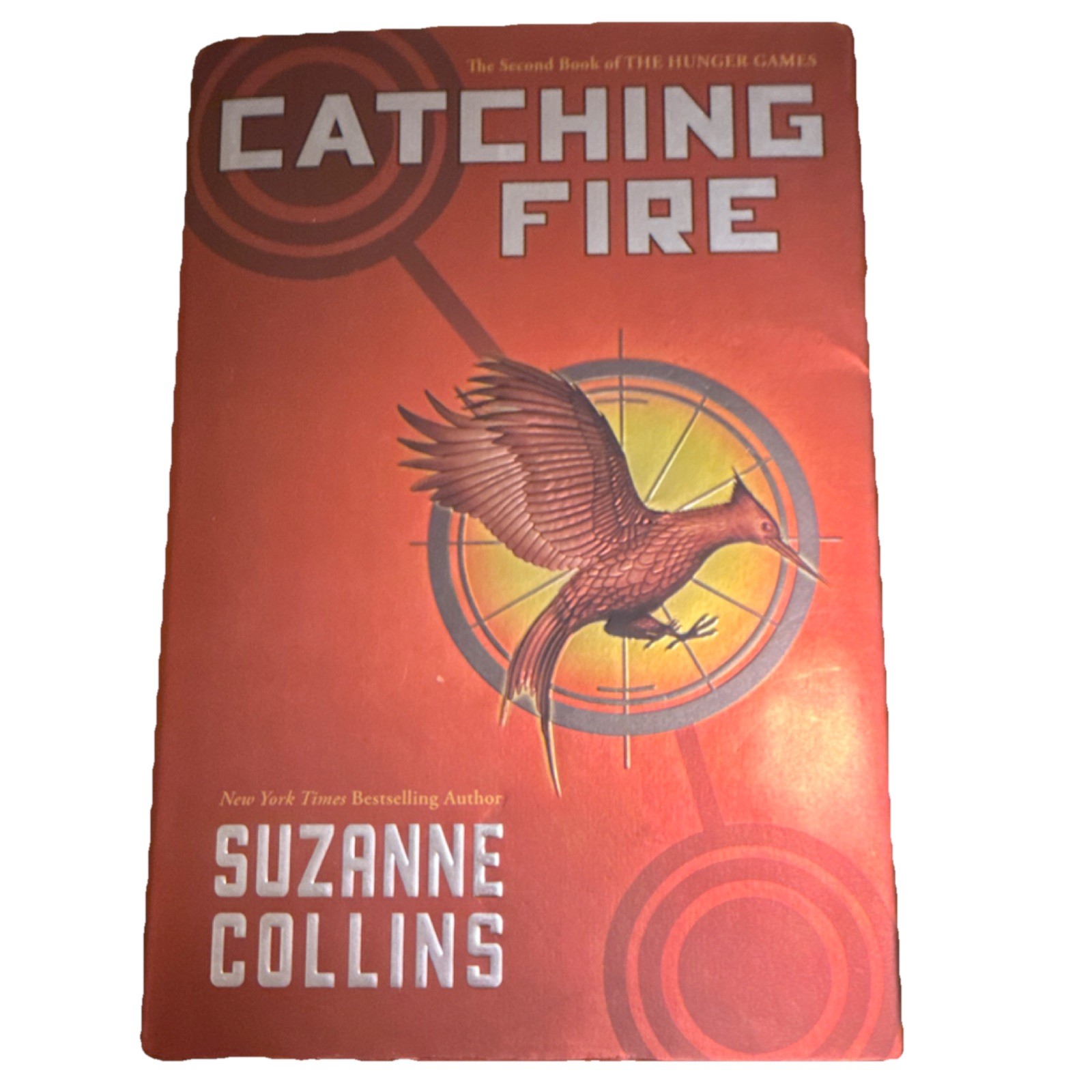 Suzanne Collins Catching Fire Hunger Games Hardcover 2009 Scholastic 1st Ed Dus…