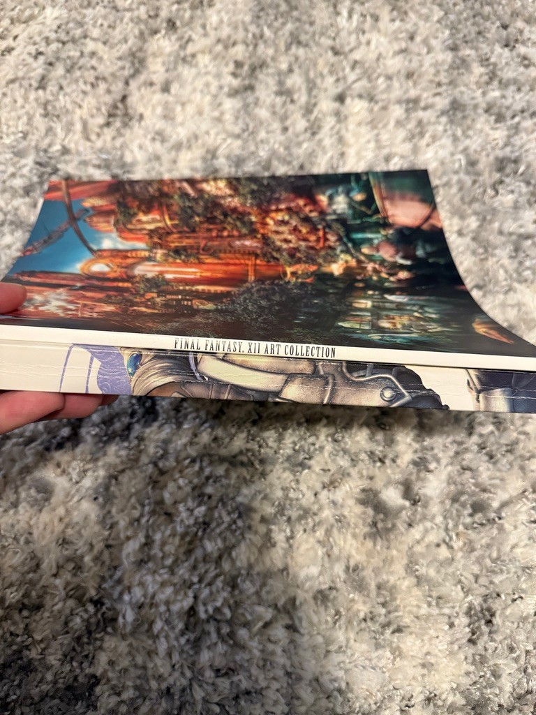 FINAL FANTASY XII Official Strategy Guide book 2006 + ART COLLECTION GUIDE NFR