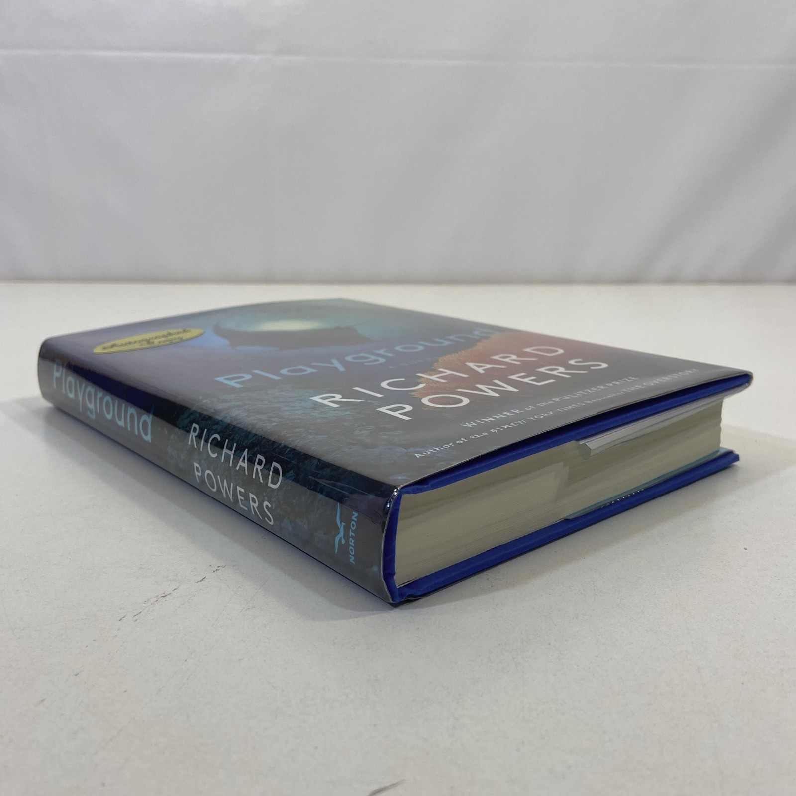 Playground A Novel Signed by Richard Powers 1st Edition 2024 HCDJ Norton & Co