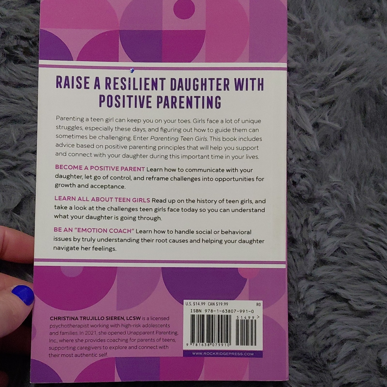 Christina Trujillo Sieren Parenting Teen Girls Paperback, Rockridge Press, 2022