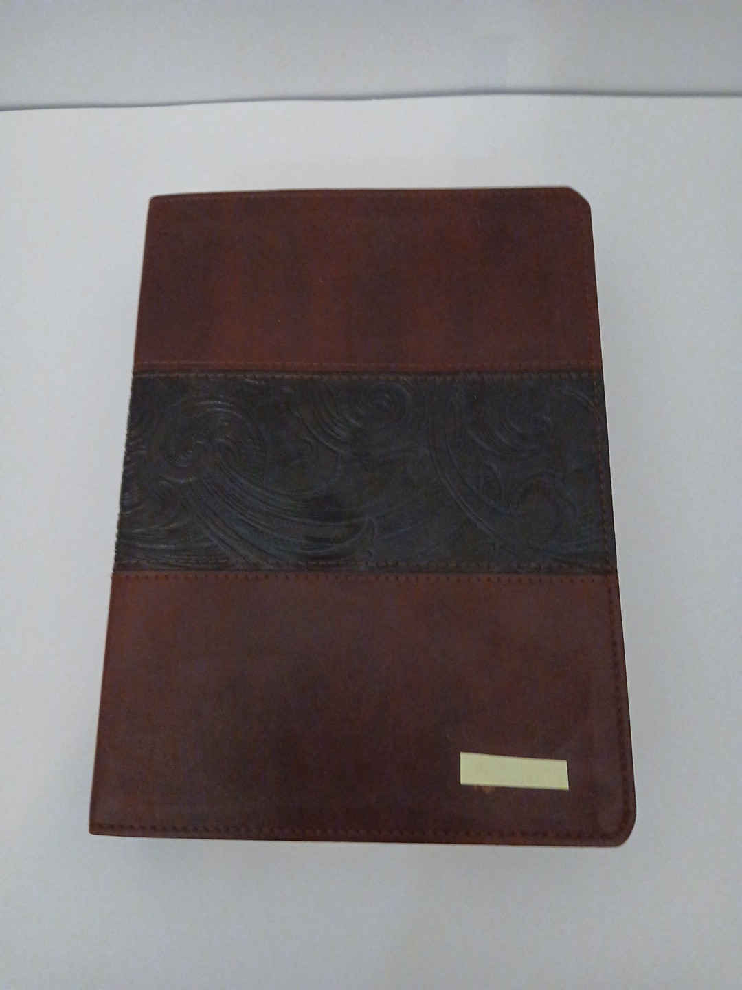 HCSB Study Bible Mahogany Simulated Duotone Leather Color Maps Holman Christian