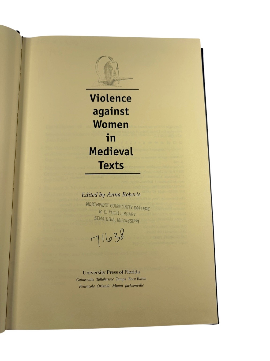 Violence Against Women in Medieval Texts Anna Roberts 1998 University Press