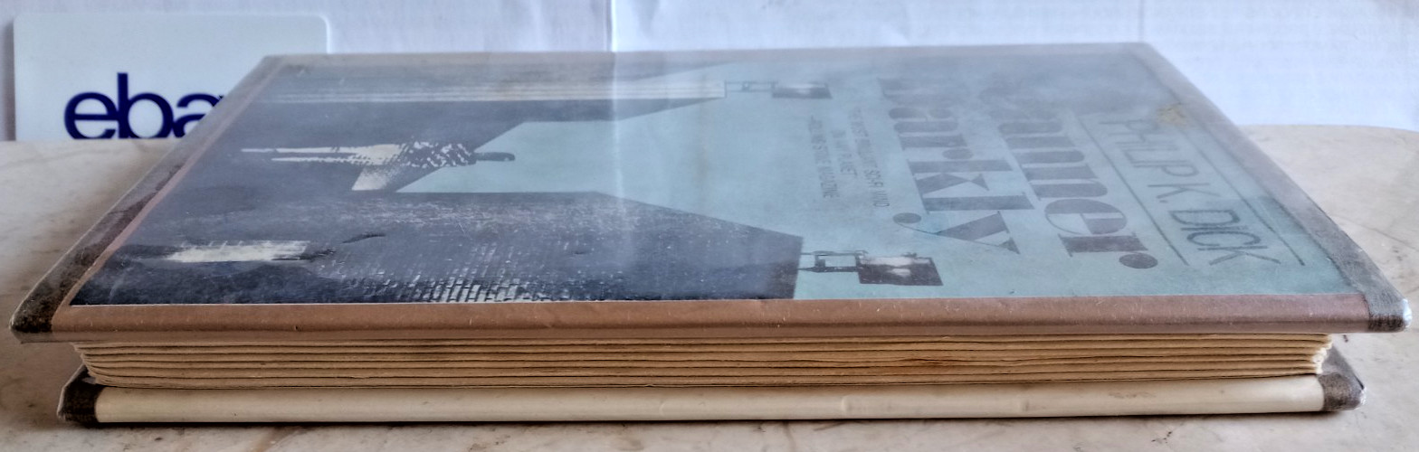 1977 FIRST ED.1STpt G51 A SCANNER DARKLY PHILIP DICK HC/HARDCOVER/DJ BOOK EX-LIB