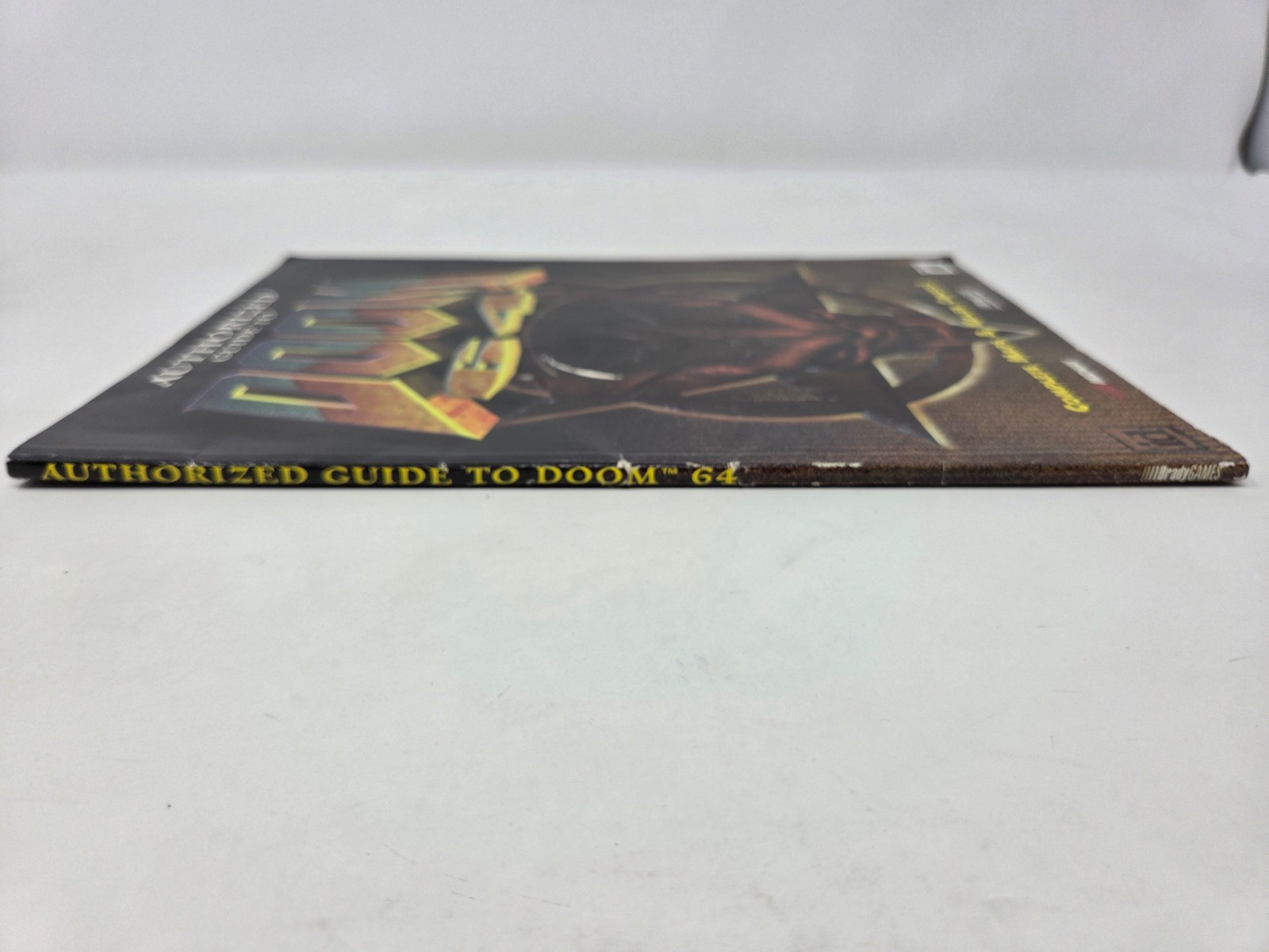1997 DOOM 64 AUTHORIZED STRATEGY GUIDE BRADYGAMES NINTENDO 64 MAPS CHEATS
