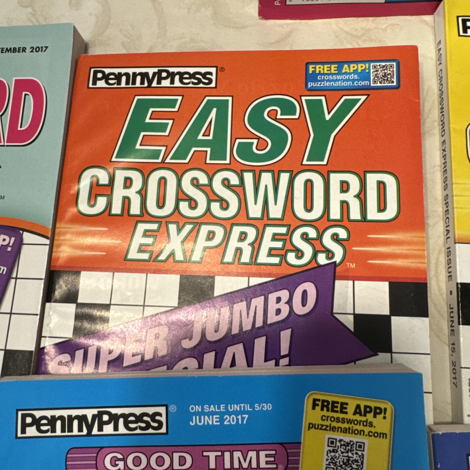 Lot of 14 Dell Penny Press ALL EASY Crossword Puzzle Books Unsorted