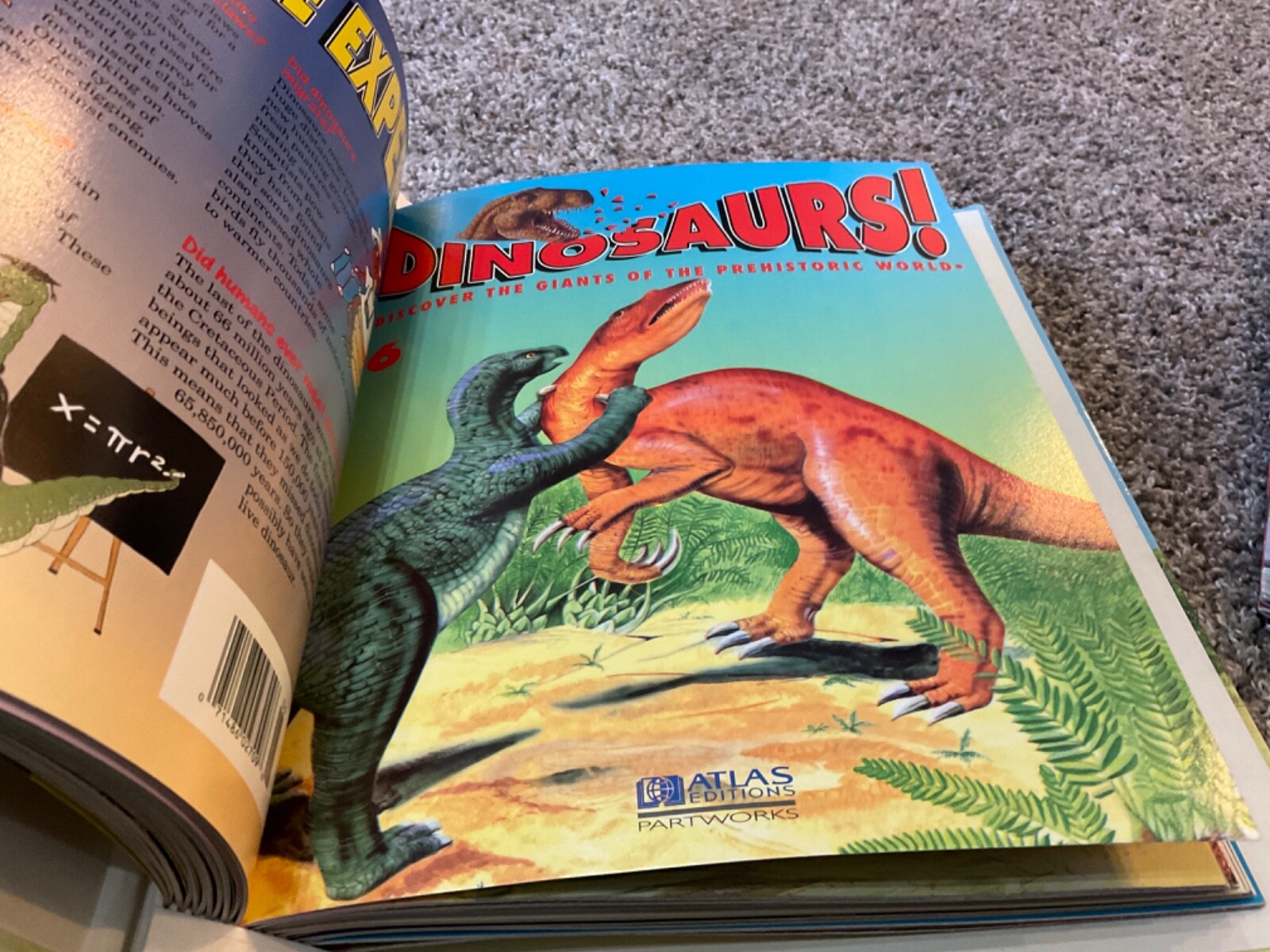 1993 Dinosaurs Discover Giants of the Prehistoric World Binder #1 Issues 1-19