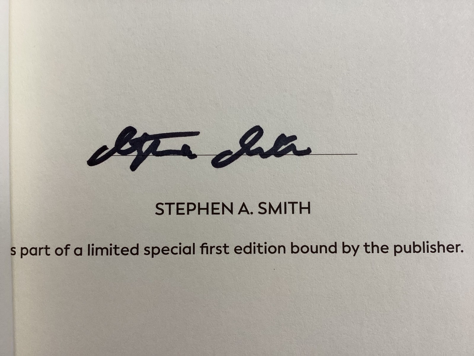 *Signed* Straight Shooter : A Memoir by Stephen A. Smith (2023, Hardcover)