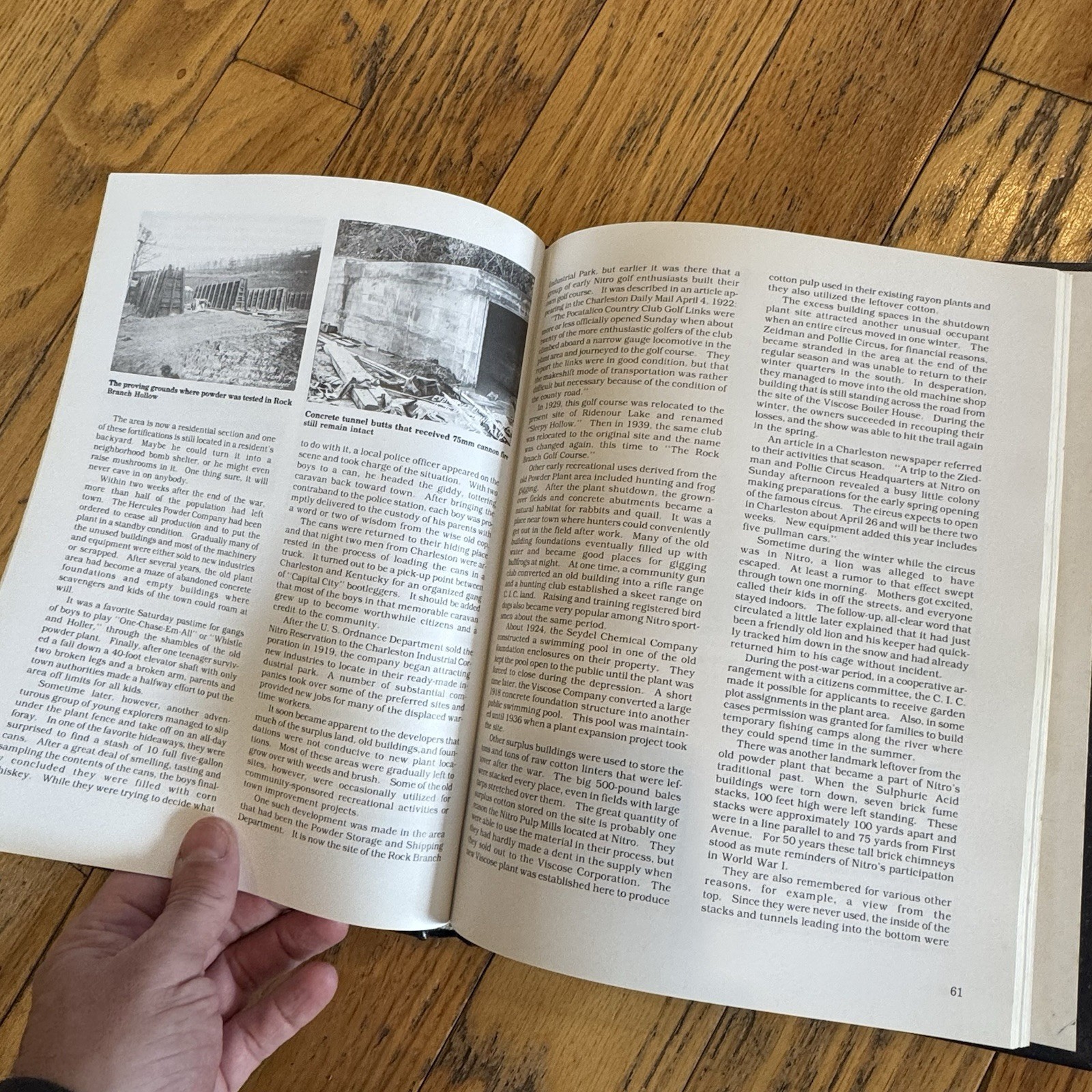 Nitro: The World War I Boom Town – Kanawha & Putnam counties West Virginia WV