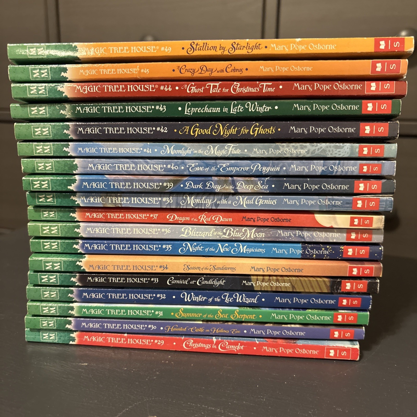 Magic Tree House Merlin Missions Collections 17 Books Set (Books29-45)