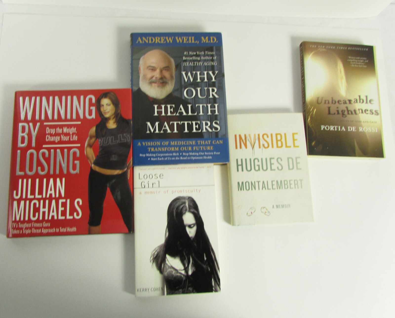 Self Health Assorted Titles Bundle of 5 Paperback and Hardcover Books