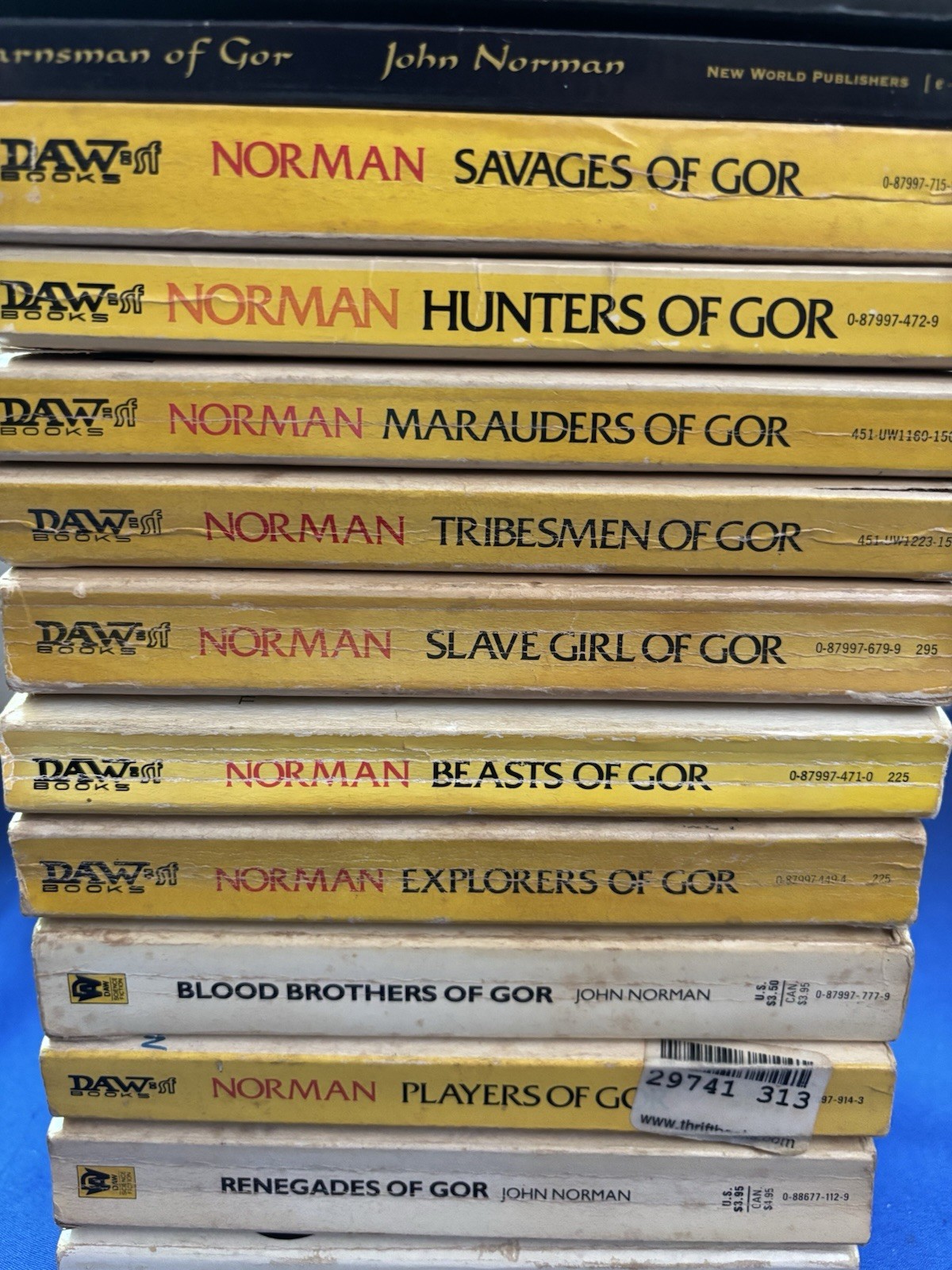 John Norman GOR Lot Of 21 – Nomads, Assassins, Beasts, Slave Girl & MORE!!