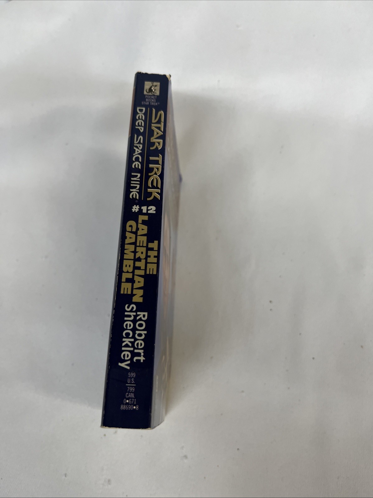 Star Trek Deep Space Nine Paperback Novels Lot of 7- “Warped” +#2,3,8,12,16,24