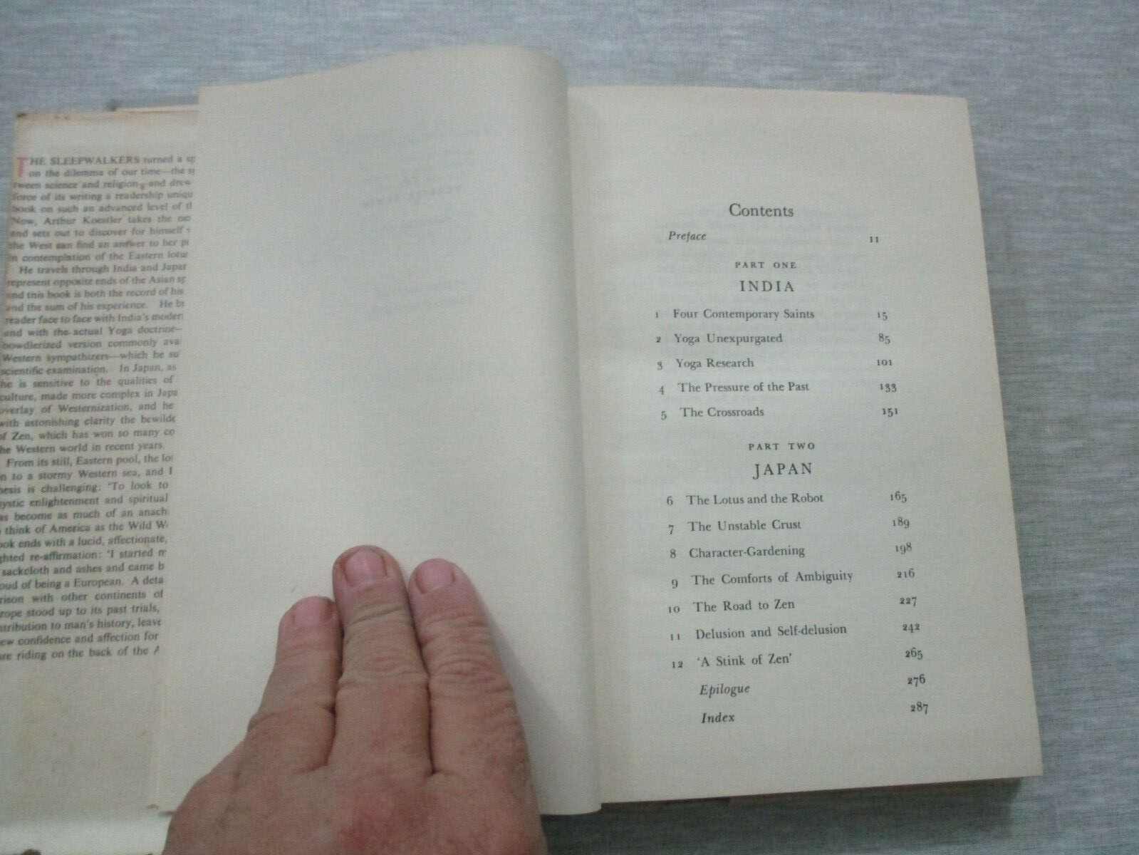 The Lotus & the Robot,Arthur Koestler,h/c,1st Englsih edit.,Israel, 1960. cs2100