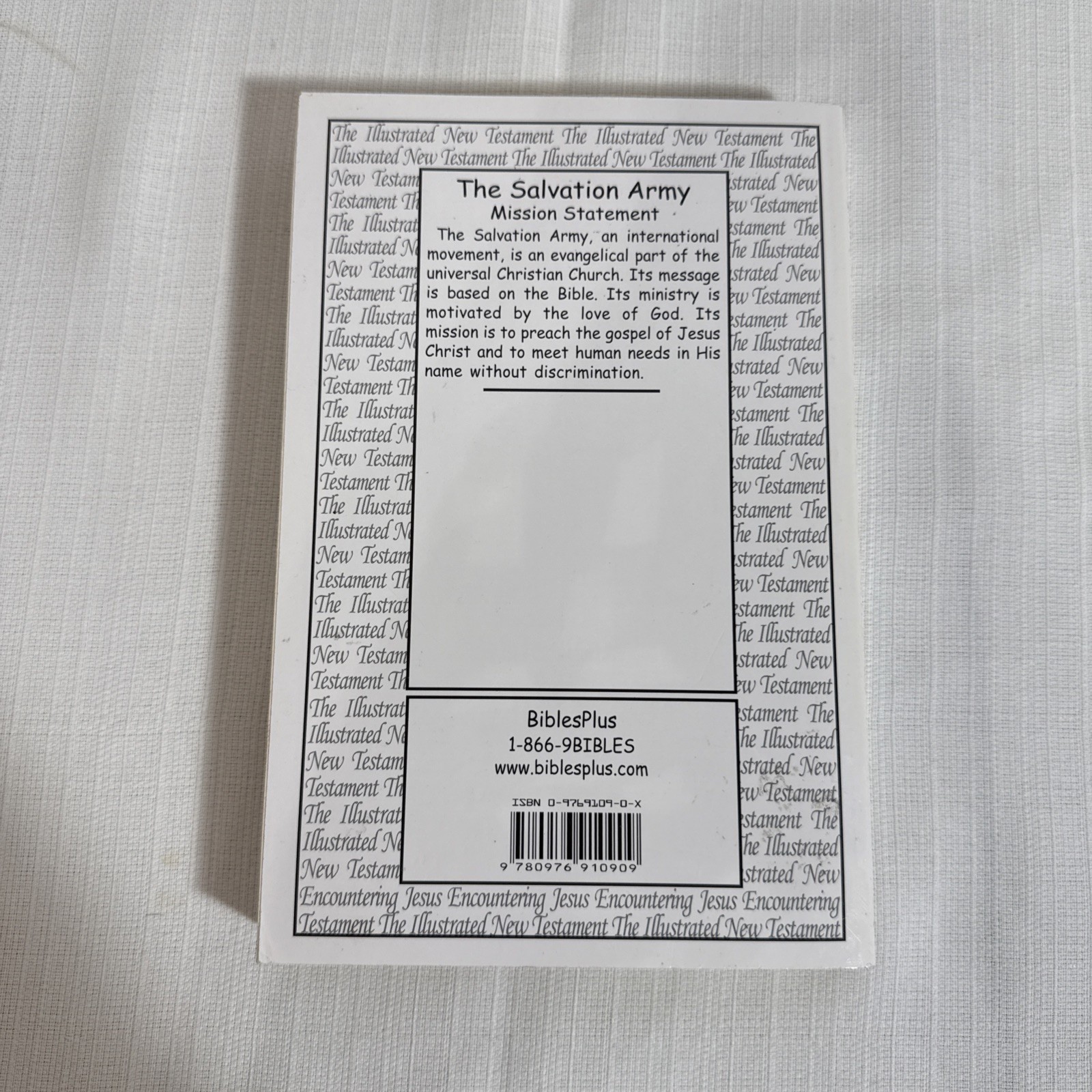The Illustrated Bible – New Testament – Paperback By NIrV The Salvation Army