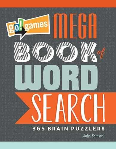 Go!Games Mega Book of Word Search: – Paperback, by Samson John M. – Very Good