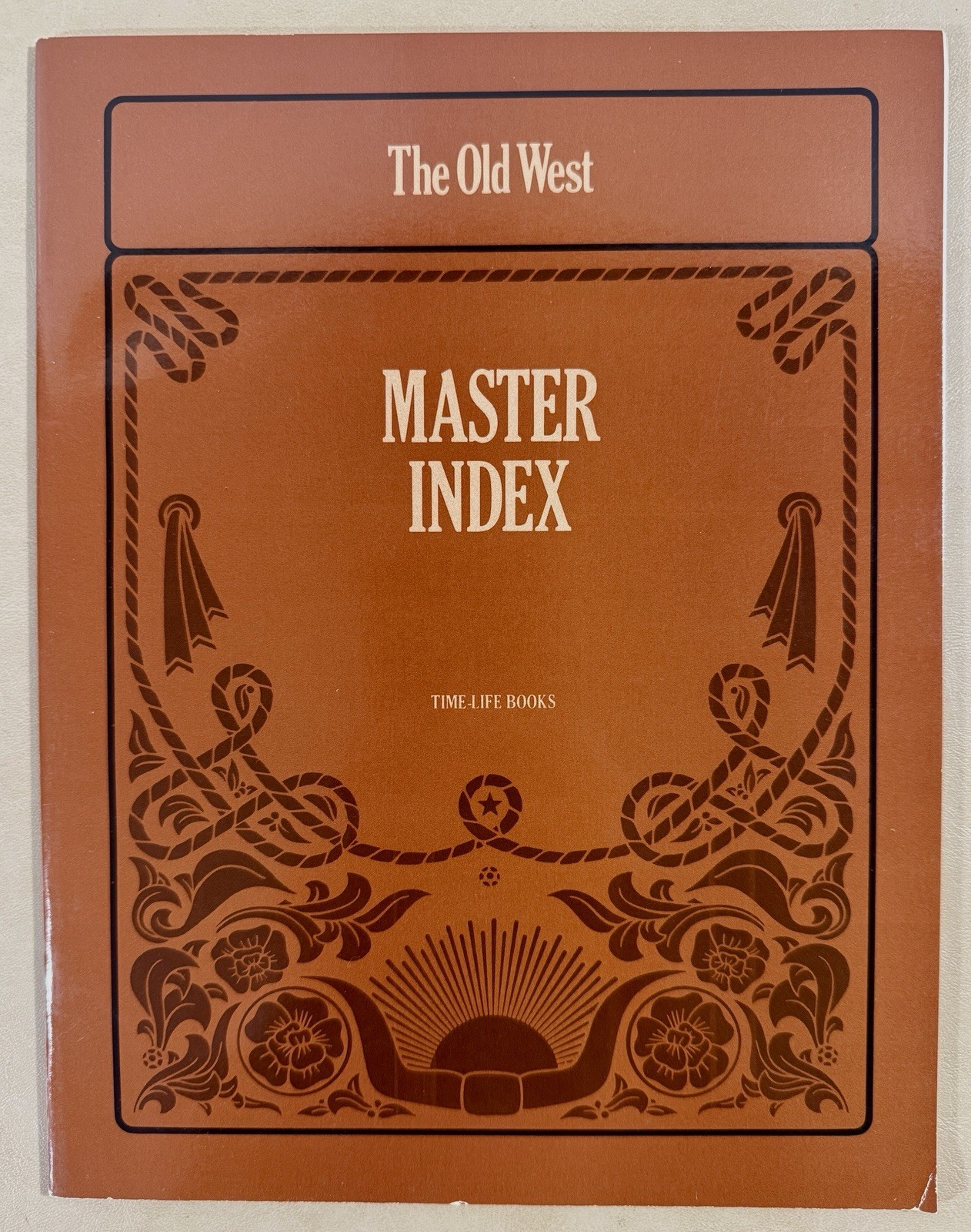 Time-Life Books The Old West Series Master Index Booklet 1980