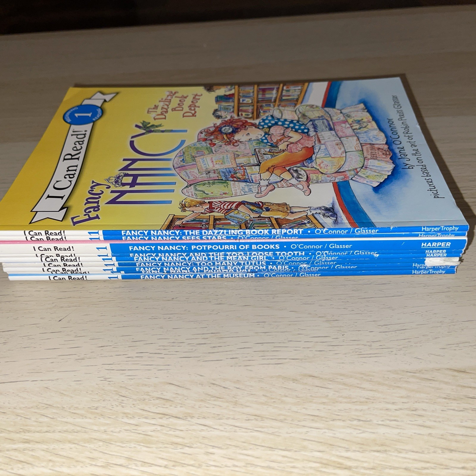 Fancy Nancy I Can Read Phonics Kids Books Lot 9