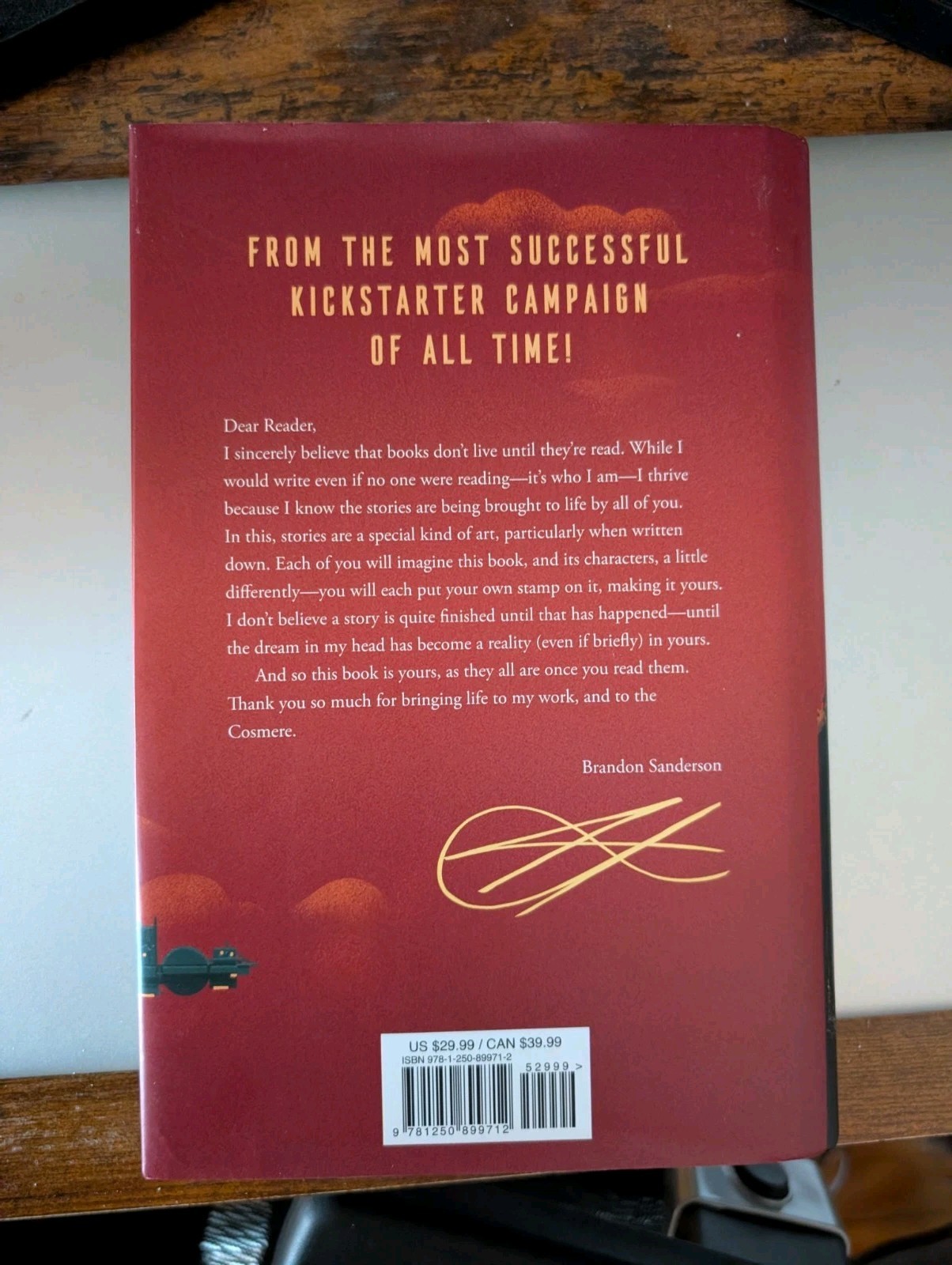Sunlit Man : A Cosmere Novel by Brandon Sanderson Hardcover; Former Library Book