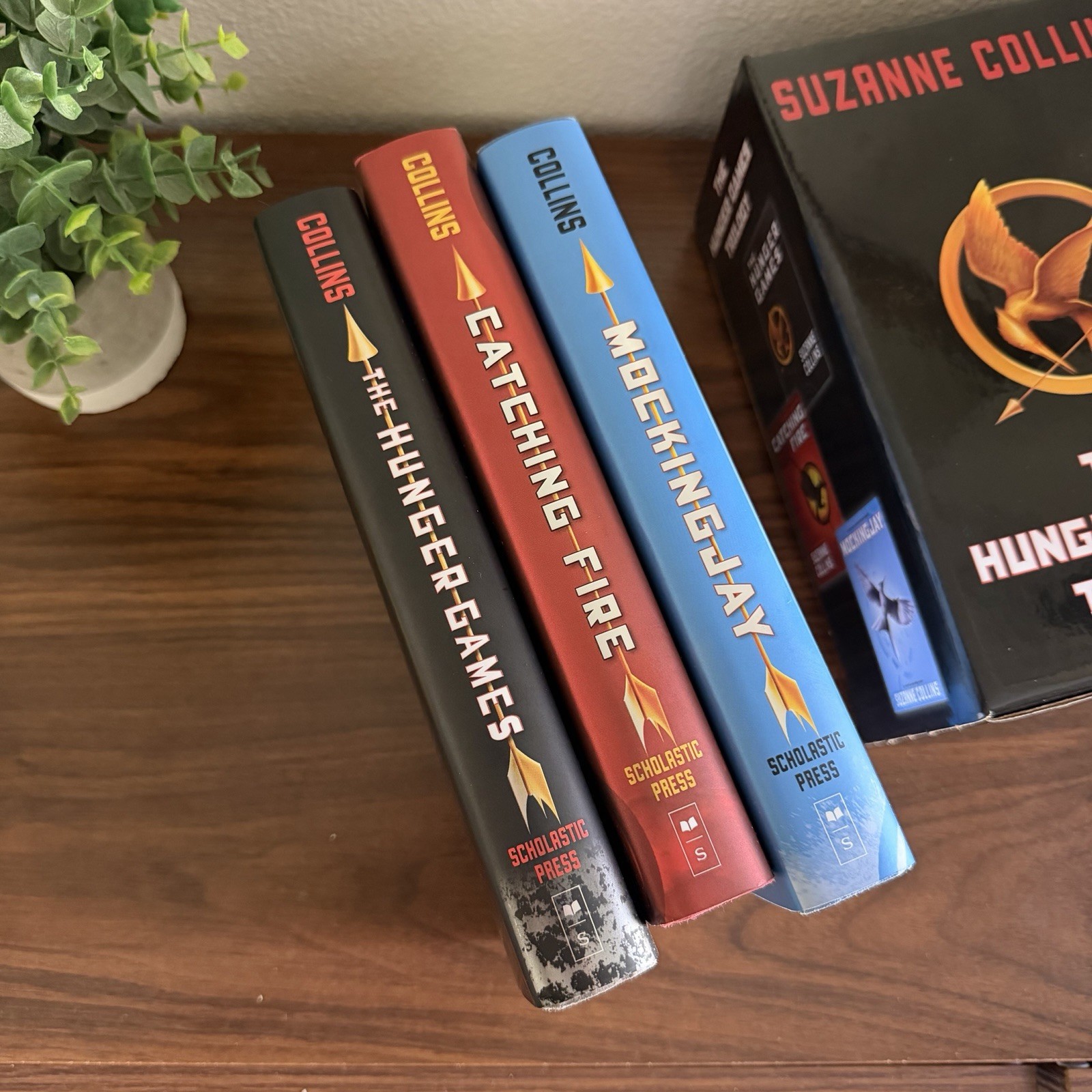 Original Hunger Games Trilogy Boxed Set by Suzanne Collins Hardcover