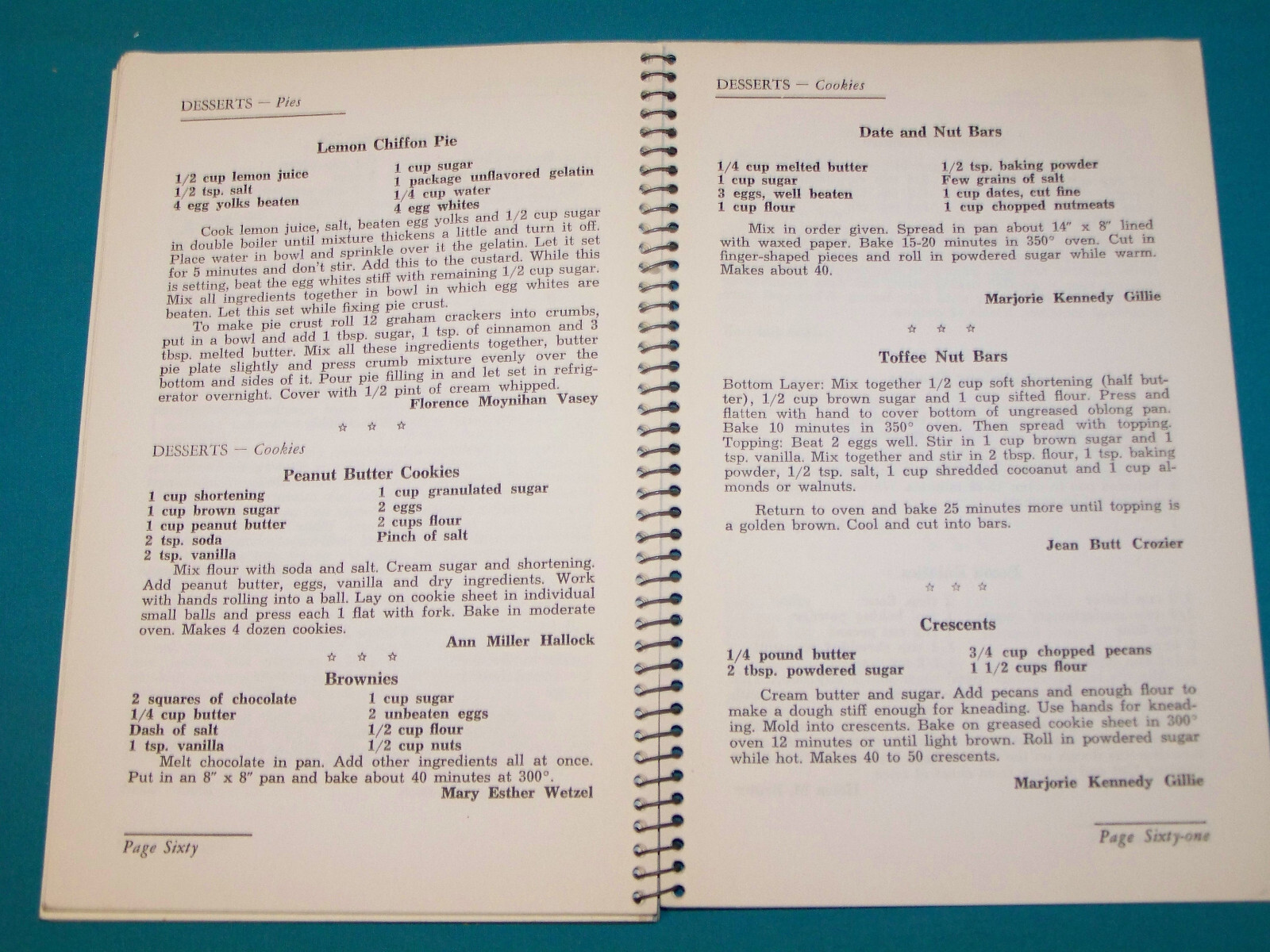1952 Woman’s Club of White Plains New York Cook Book First Print NY