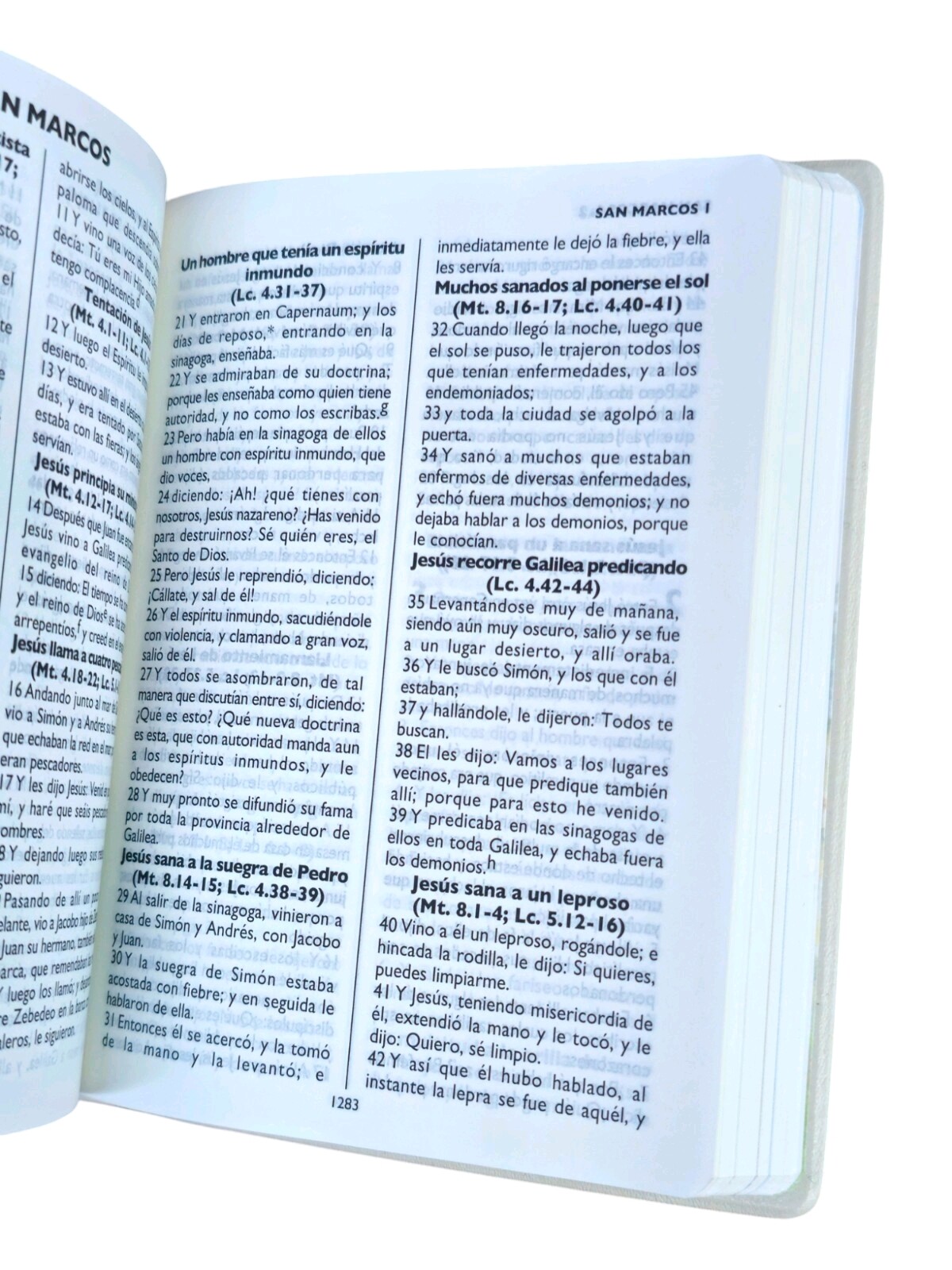 Biblia precious moments para niños PEQUENA VINIL Reina-Valera 1960