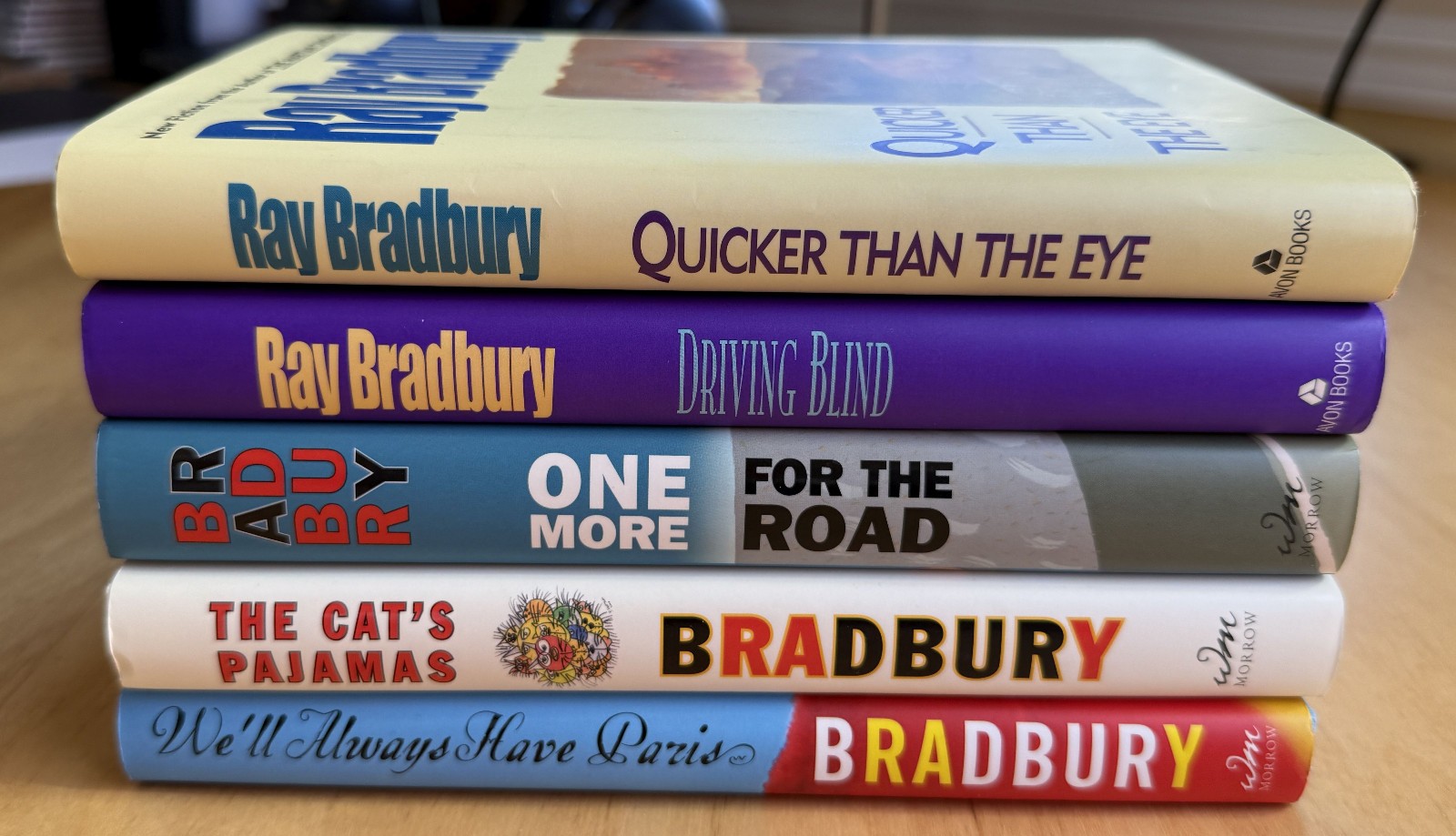 RAY BRADBURY LOT 5 Short Story Hard Covers All 1st Editions Published 1996-2009