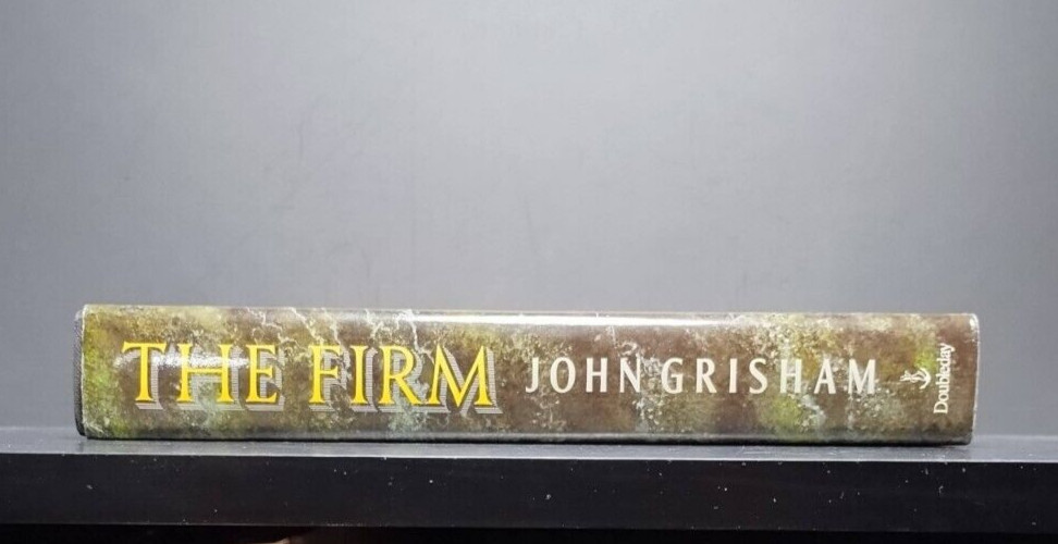 The Firm John Grisham 1991 First Edition Hardcover Doubleday Legal Thriller DJ